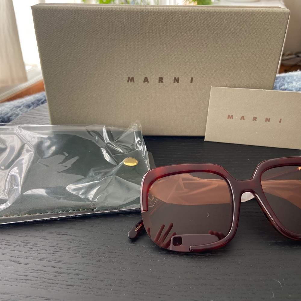 Marni Eyewear Square-Frame Sunglasses - Picture 2 of 6